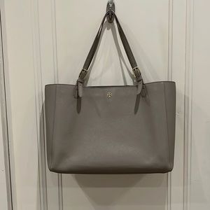 Tory Burch Emerson Grey Tote
